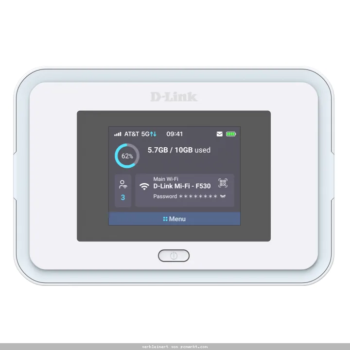 D-Link F530 5G WiFi 6 Mobiler Hotspot 5G bis zu 7,01 Gbit/s (DL), WLAN AX3000 Dualband