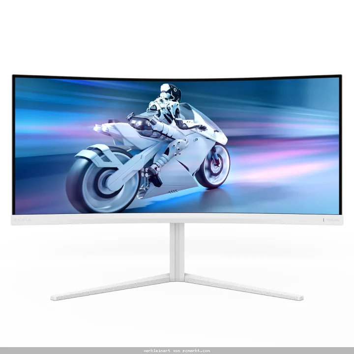 Philips 34M2C5501A/00 - 34 Zoll WQHD Curved Gaming Monitor, 180 Hz, 1 ms, FreeSync Premium, Ambiglow (3440x1440, 2x HDMI 2.0)