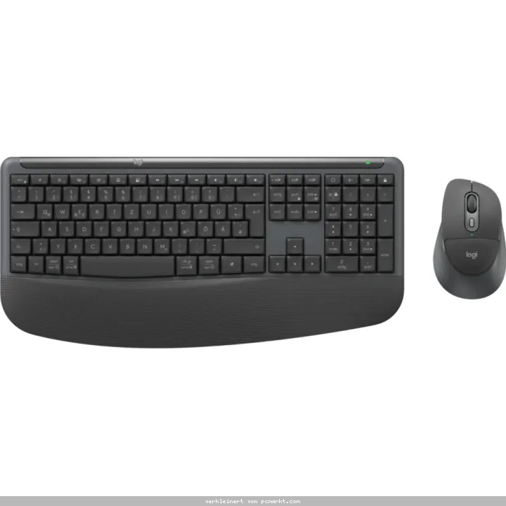 Logitech Signature Comfort Plus Combo MK880 for Business, Kabelloses Tastatur-Maus-Set für mehr Komfort und Produktivität.