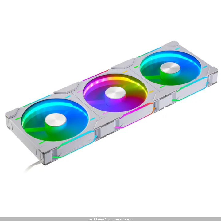 Phanteks D30-140 Regular D-RGB weiß 3er-Pack | Gehäuselüfter