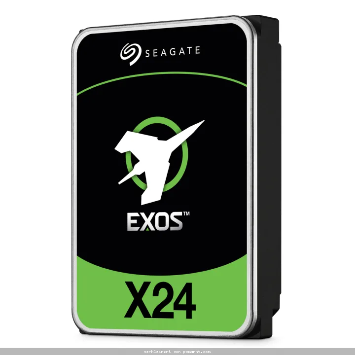 Seagate Exos X24 24TB 3.5 Zoll SATA CMR Interne Enterprise Festplatte mit FastFormat (512e/4Kn)