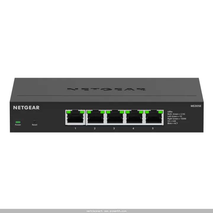 NETGEAR MS305E Unmanaged Switch 5x 2.5G Ethernet