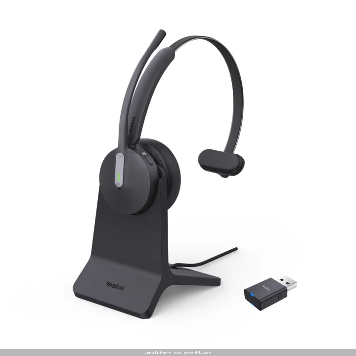 Yealink Headset WH64 Hybrid Mono Teams inkl. Ladeständer