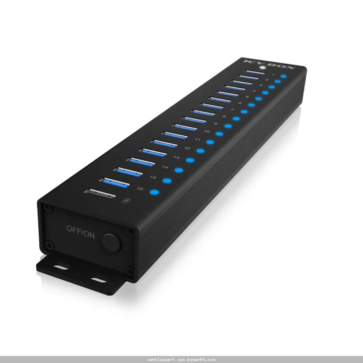 ICY BOX USB-Hub - 17-Port USB 3.2 Gen 1 Hub