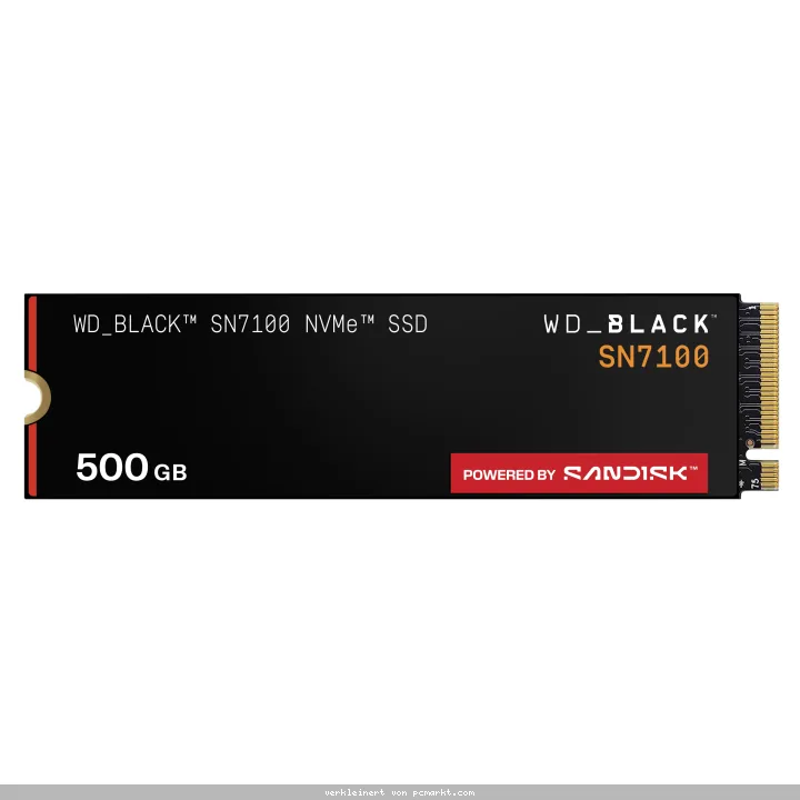 WD_BLACK SN7100 SSD 500GB M.2280 PCIe Gen4 NVMe Internes Solid-State-Module