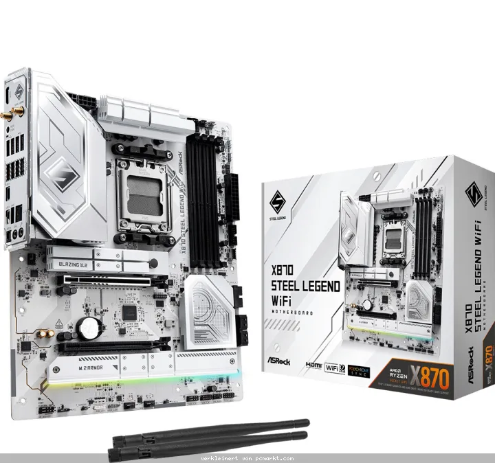 ASROCK X870 Steel Legend WiFi Mainboard Sockel AM5