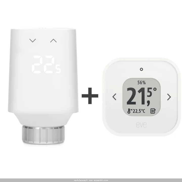 Eve smartes Heizkomfort-Set Eve Thermo 5th Gen + Eve Thermo Control