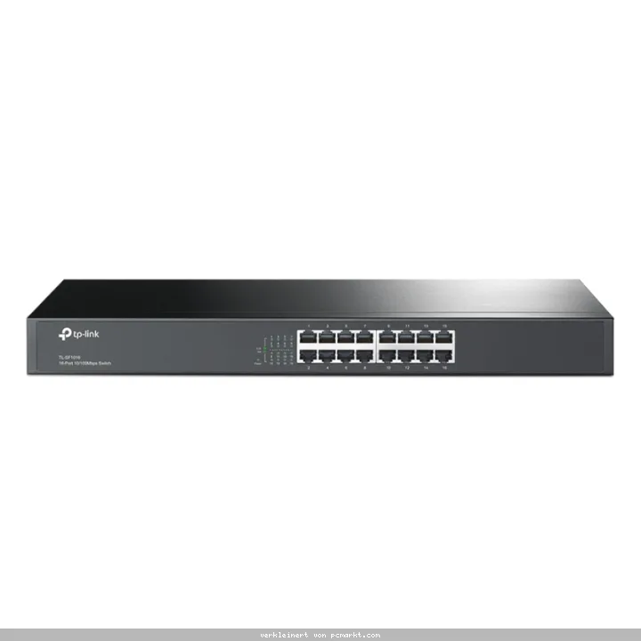 TP-Link TL-SF1016 Netzwerk-Switch 16-Port, Unmanaged, 16x 100 Mbit/s RJ45