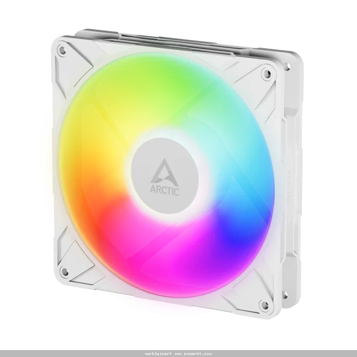 ARCTIC P14 PRO Reverse A-RGB weiß | Gehäuselüfter