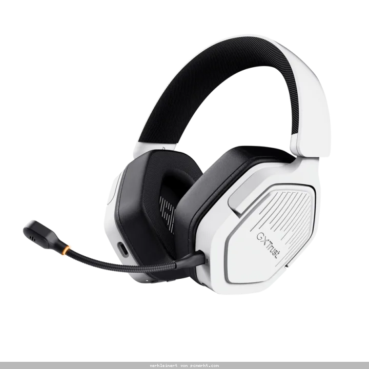 Trust Gaming GXT493W CARUS Wireless Gaming Headset weiß Leistungsstarkes, ohrumschließendes kabelloses Gaming-Headset für ein immersives Gaming-Erlebn