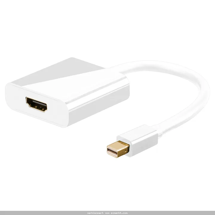 Goobay mini DisplayPort zu HDMI Adapter - A 382 (mini DP1.2 M/HDMIF)4K*2K@30Hz