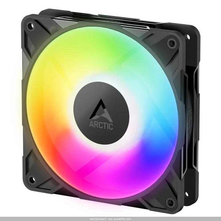 ARCTIC P12 PRO A-RGB LN schwarz | Gehäuselüfter