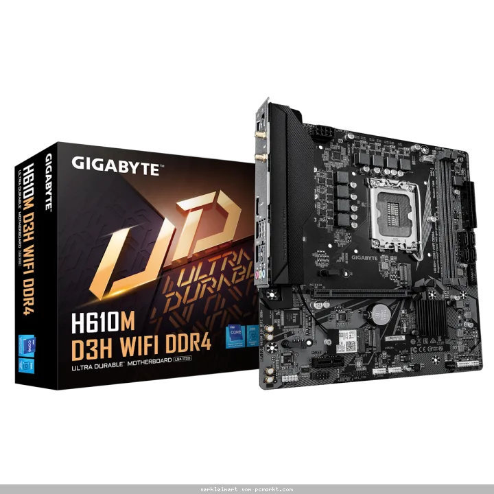 GIGABYTE H610M D3H WIFI DDR4 Mainboard Sockel 1700