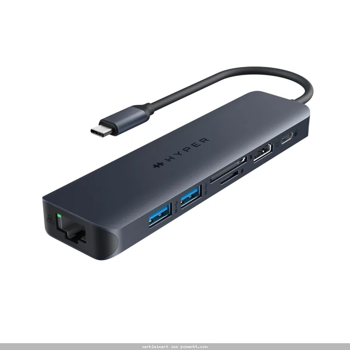 Hyper HyperDrive EcoSmart Gen.2 Universal USB-C 7-in-1 Hub 100W HyperDrive EcoSmart Gen.2 Universal USB-C 7-in-1 Hub mit 100 W