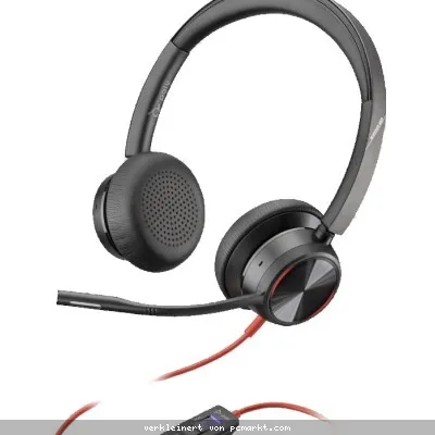 Poly Plantronics Blackwire 8225-M Headset, Stereo, USB-C, Unified Communication optimiert
