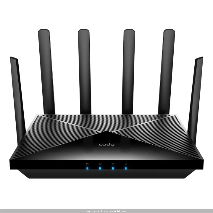 Cudy P5 5G WiFi 6 Router 5G, bis zu 3,4 Gbit/s (DL), WLAN AX Dualband, bis zu 3.000 Mbit/s, 4x Gigabit LAN