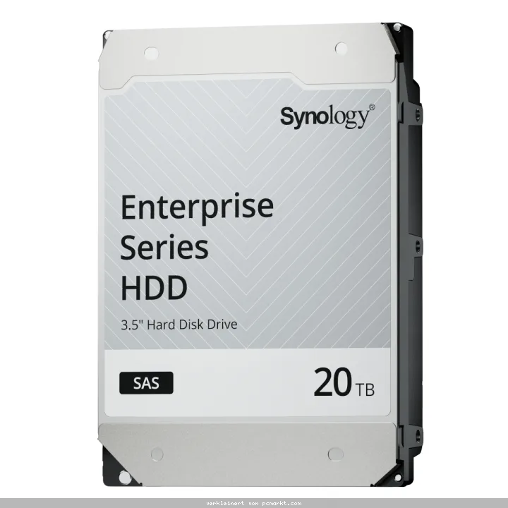Synology Enterprise HDD 20TB 3.5 Zoll SAS Interne Festplatte