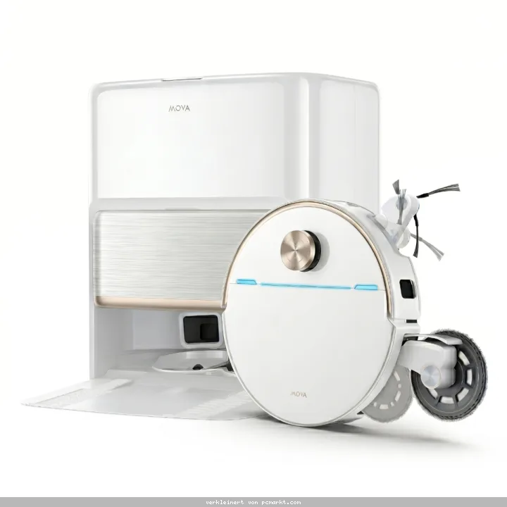 Mova V70 Ultra Complete Weiß Saug-Wisch-Roboter mit Reinigungsstation