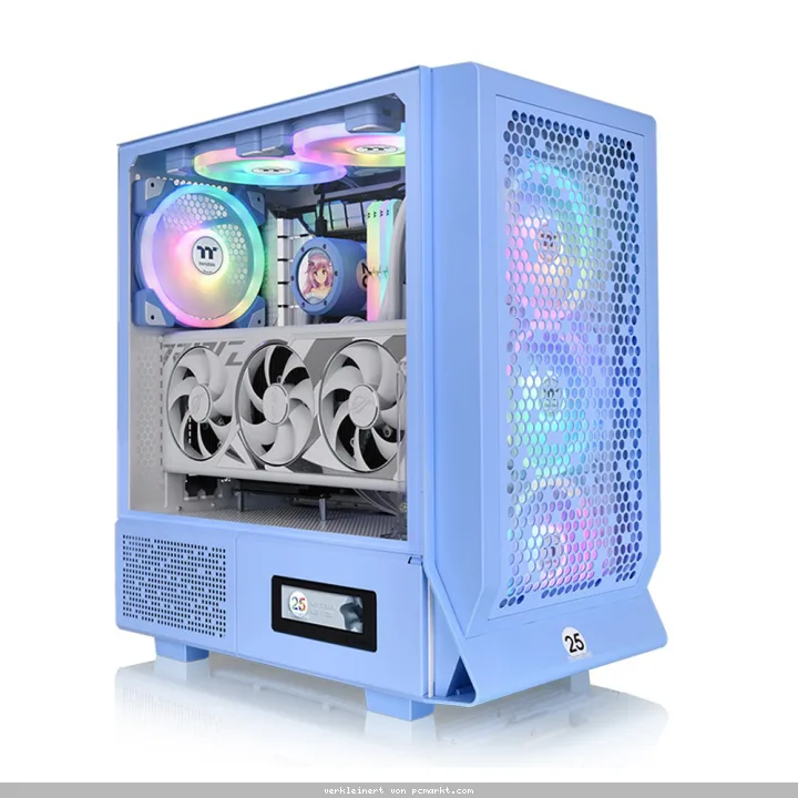 Thermaltake Ceres 330 TG ARGB Hydrangea Blue | PC-Gehäuse