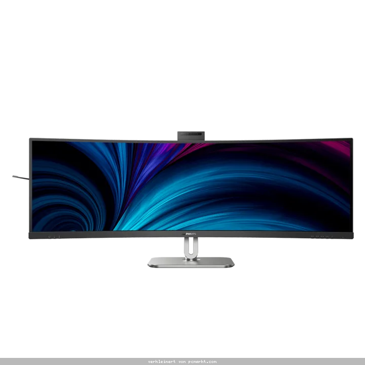 Philips 49B2U5900CH 49 Zoll - Curved DQHD Office Monitor VA-Panel, DQHD, 75 Hz, 4ms, USB-C, KVM-Switch, Webcam, Lautsprecher, Höhenverstellbar