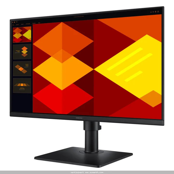 Samsung S24D604UAU 24" Office Monitor - IPS, QHD, 100Hz, Pivot