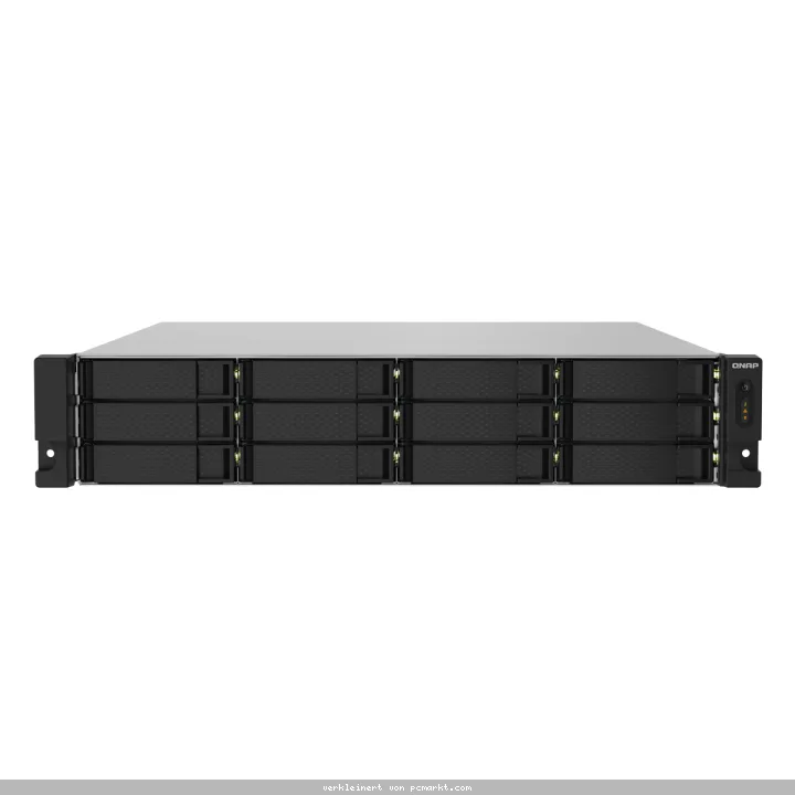 QNAP TS-1232PXU-RP-4G NAS 12-Bay [0/12 HDD/SSD, 2x 2,5 GbE, 2x 10 GbE SFP+, 1x PCIe-Steckplatz, 4x USB, 4GB RAM]
