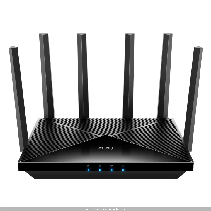 Cudy WR6500H WiFi 7 Mesh Router BE6500 Dual-Band, 2.0GHz Quad-Core CPU, 1x 2.5G WAN, 4x 1G LAN