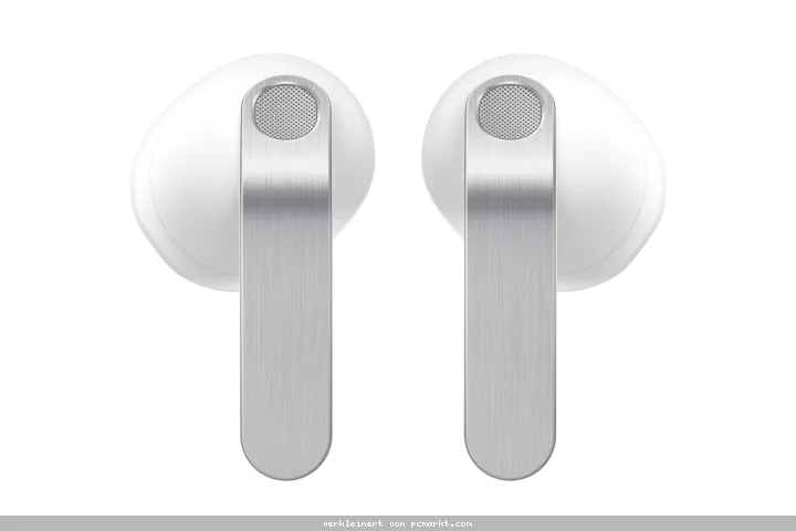 Samsung Galaxy Buds4 SM-R540, White Adaptive ANC, Bis zu 6 Stunden Wiedergabezeit, Klarer Klang mit spürbarer Tiefe dank 11-mm-Lautsprecher