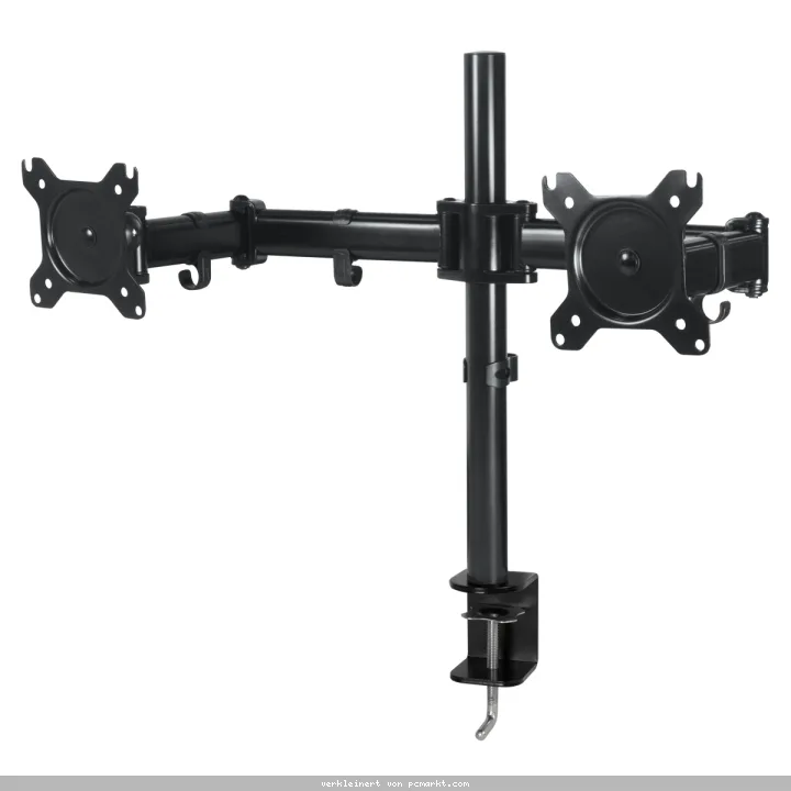 ARCTIC Z2 Basic Zweifach-Monitorarm - 13 bis 27 Zoll, 15° Neigung, 360° Rotation, Kabelmanagement