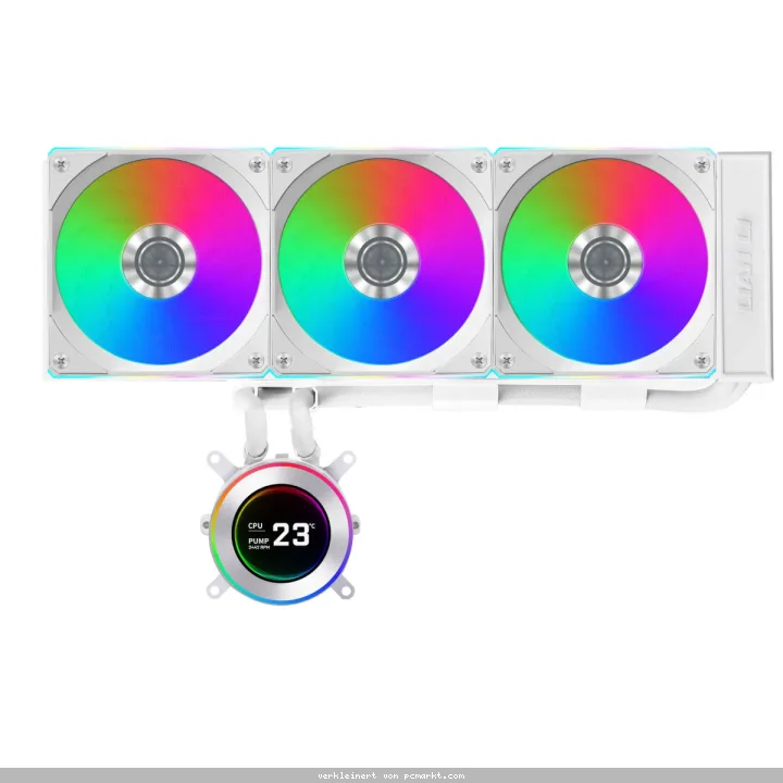 Lian Li HYDROSHIFT II LCD-C 360CL weiß | AiO-Wasserkühlung