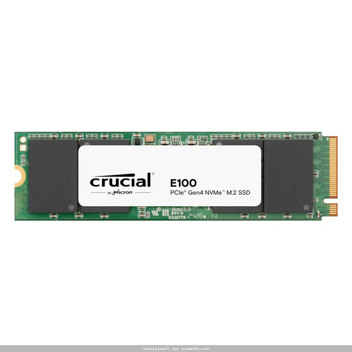 Crucial E100 SSD 480GB M.2 2280 PCIe Gen4 NVMe Internes Solid-State-Module