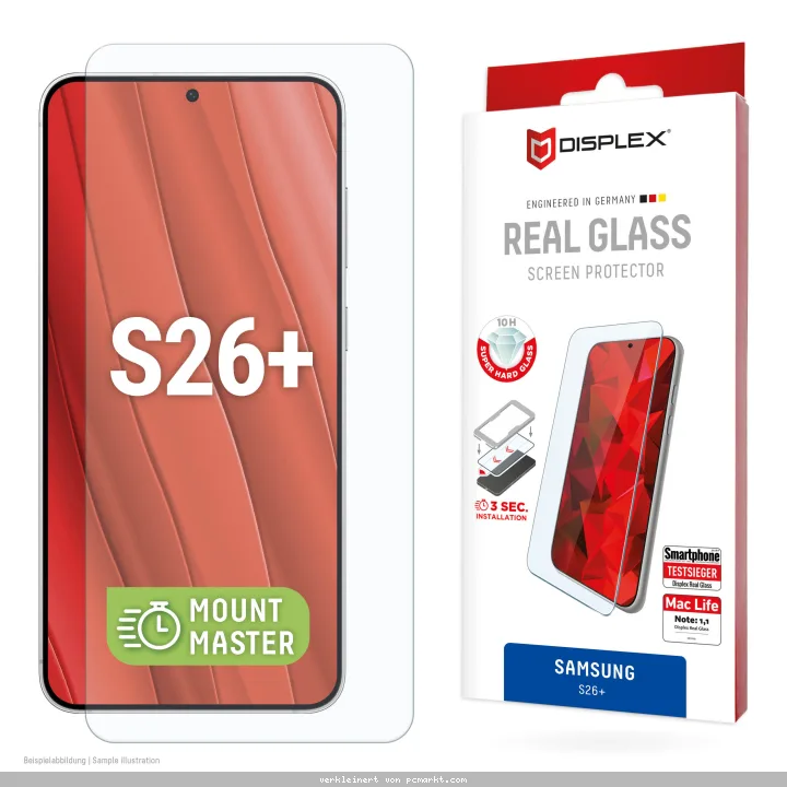 DISPLEX Schutzfolie Panzerglas für Samsung Galaxy S26+