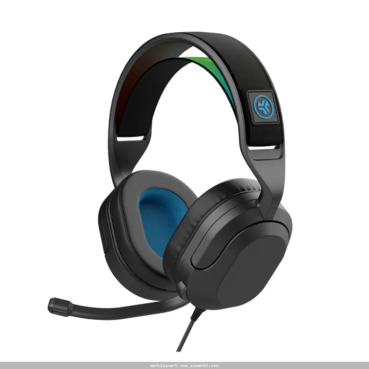 Jlab Nightfall Wired Gaming Headset Black Kabelgebunden, 3,5-mm-AUX-Konsolenkabel