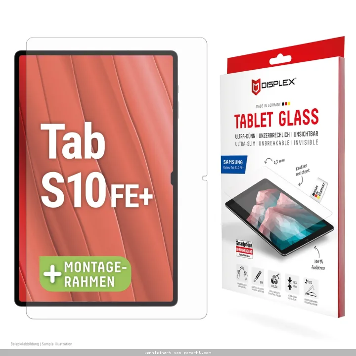 DISPLEX Tablet Glass Schutzfolie Samsung Galaxy Tab S10 FE+