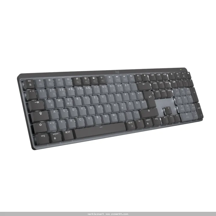 Logitech MX Mechanical Wireless Illuminated Performance Tastatur , kabellos, Clicky Switches, schwarz/Graphit