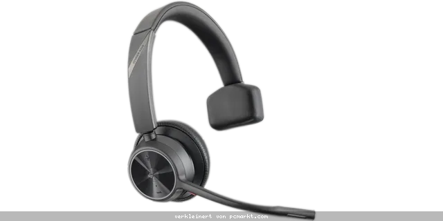 Poly Plantronics Voyager 4310 UC Bluetooth Headset, Monaural, Nano Dongle mit USB-A Anschluss
