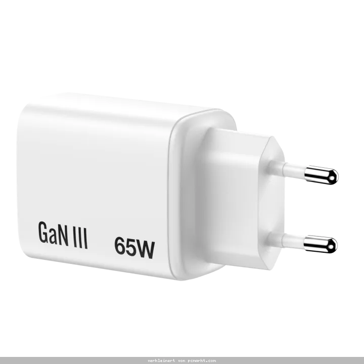 Verbatim Essentials GaN Charger 65W EU plug White