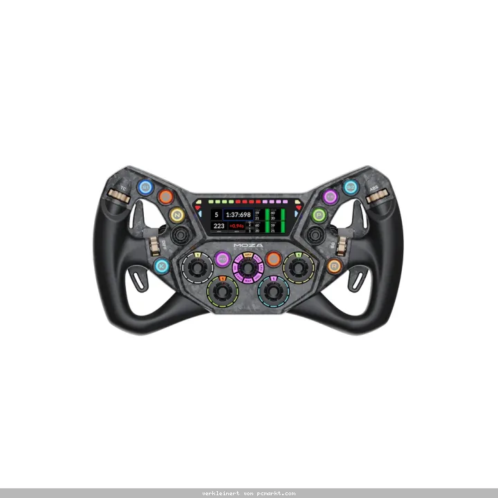 MOZA KS Pro Sim Racing Lenkrad Sim-Racing Lenkrad aus Aluminium mit HD Bildschirm