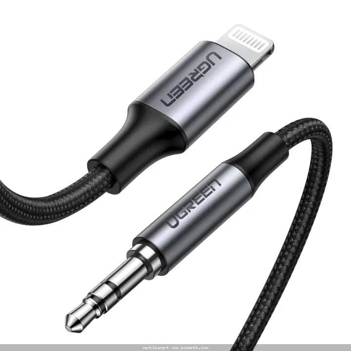 UGREEN Lightning zu 3.5mm Adapter Ladekabel 1m