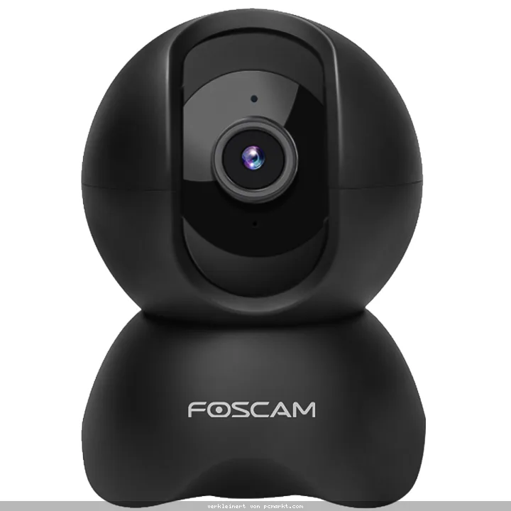 Foscam X5 Überwachungskamera Schwarz 5MP (2592x1944), WLAN, Schwenken/Neigen, 8m Nachtsicht, Personenerkennung