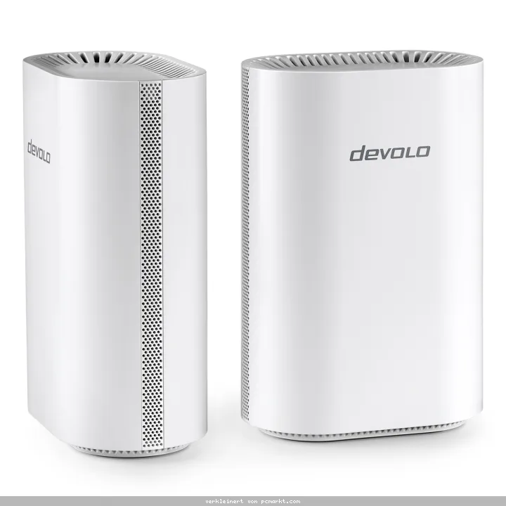 devolo WiFi 7 BE6500 Mesh System 2er Pack BE6500 Dualband, 1x 2.5G WAN/LAN und 3x 1G LAN (pro Einheit)