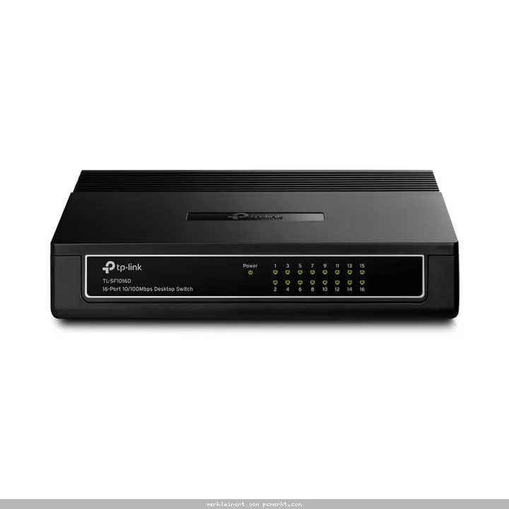 TP-Link TL-SF1016D Netzwerk-Switch 16-Port, Unmanaged, 16x 100 Mbit/s RJ45