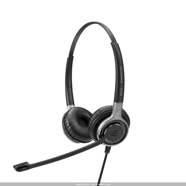 EPOS Headset IMPACT SC 660, Stereo, kabelgebunden Easy Disconnect, binaurales Premium-Headset mit Kopfbügel, für Wideband und Narrowband Telefone, ink