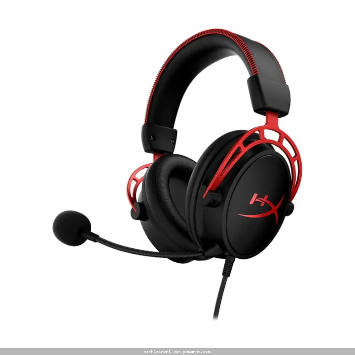 HyperX Cloud Alpha – Gaming-Kopfhörer, schwarz/rot