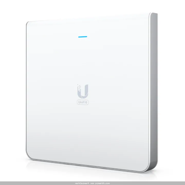 Ubiquiti UniFi6 Enterprise In-Wall Access Point [WiFi 6E (802.11ax), Tri-Band, bis zu 10,2 Gbit/s]