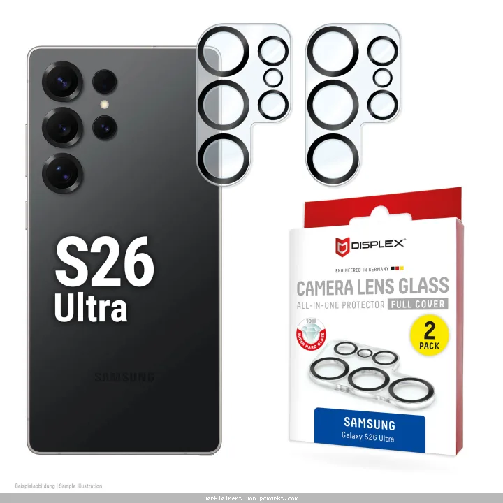 DISPLEX CamGlass All-In-One Samsung Gal. S26 Ultra 2 Stück