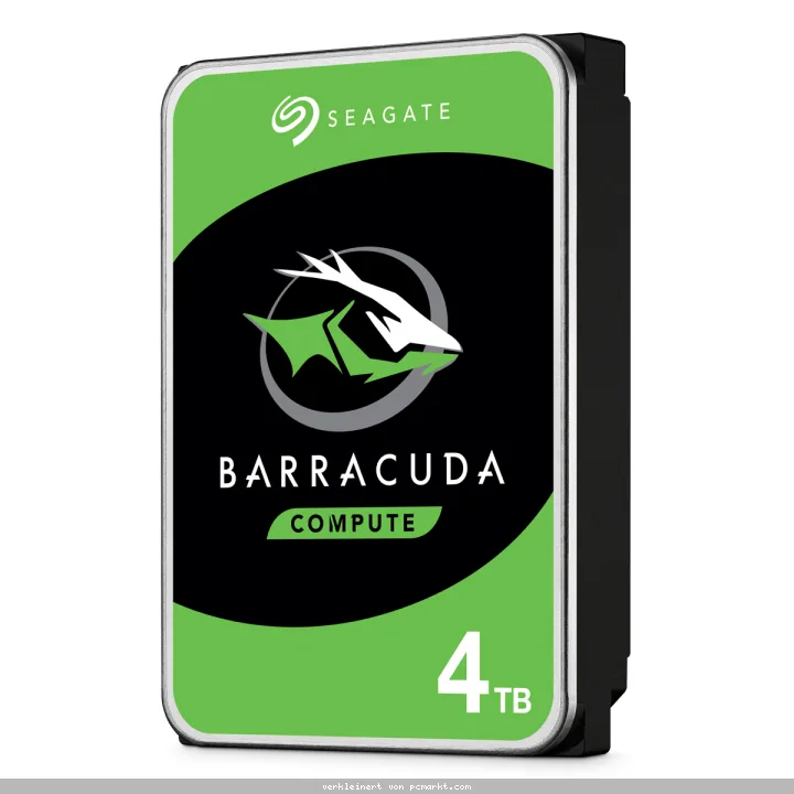Seagate BarraCuda 4TB 3.5 Zoll SATA 6Gb/s 256MB Cache - interne Festplatte