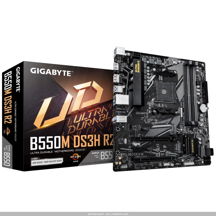 Gigabyte B550M DS3H Rev. 2 Mainboard Sockel AM4