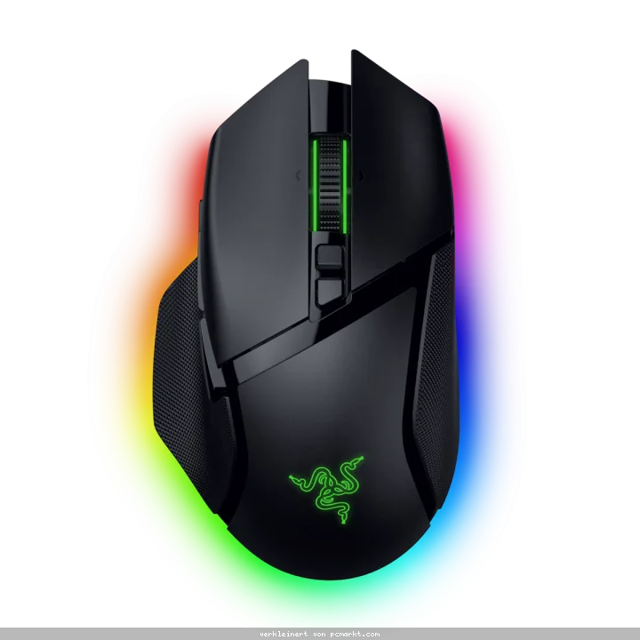Razer Basilisk V3 Pro 35K kabellose Gaming Maus - 13-Zonen-Chroma-Beleuchtung und HyperScroll-Neigungsrad
