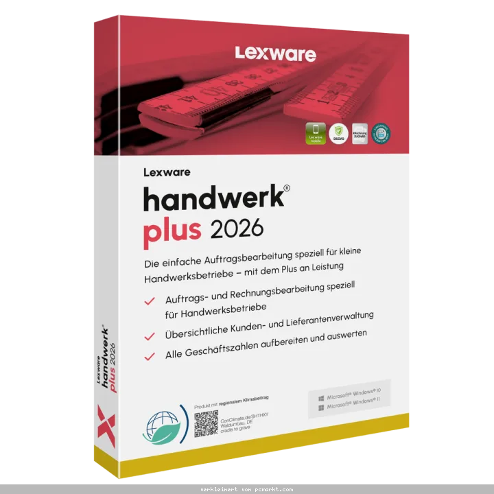 Lexware handwerk plus 2026 Jahresversion (365-Tage)